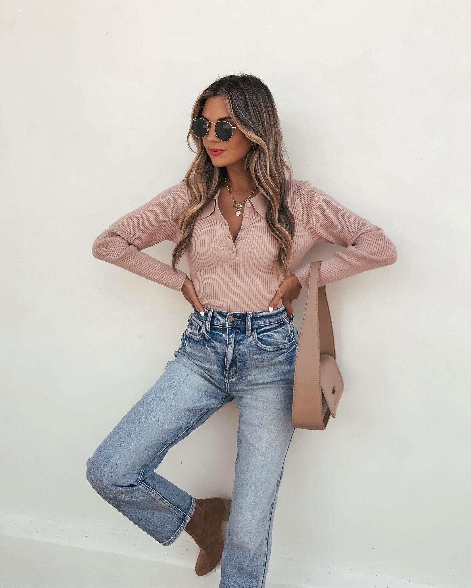 Ruched Sleeve Blazer