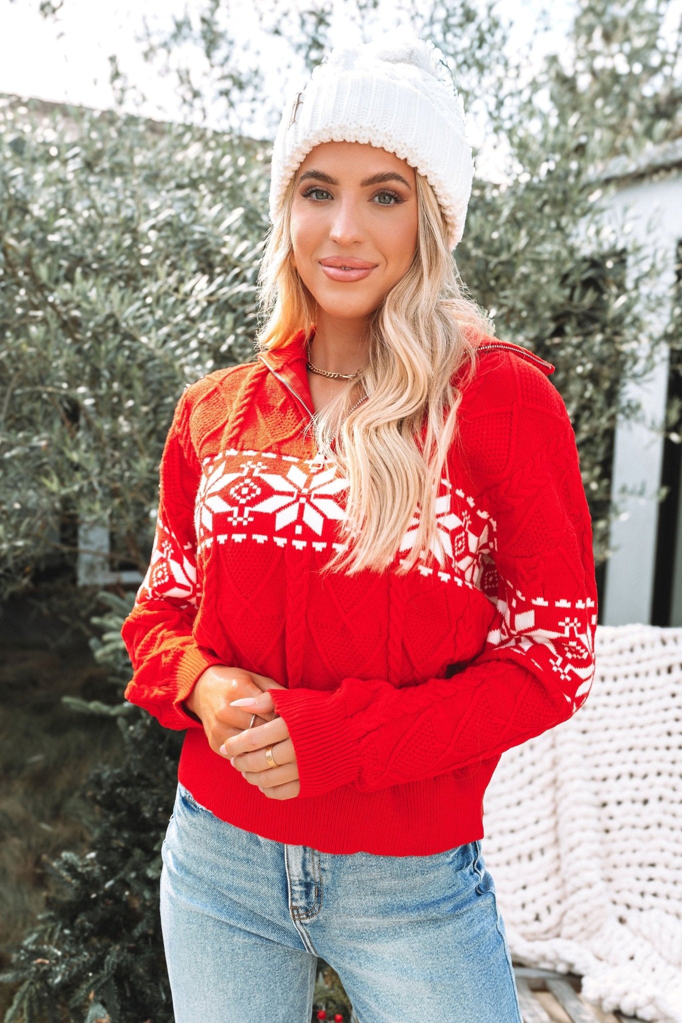 Rowan Olive Striped Tunic Sweater