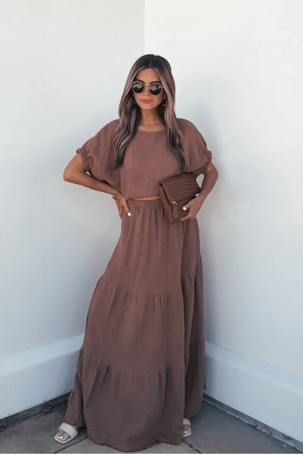 Ruched Sleeve Blazer