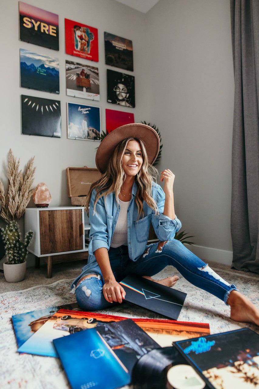 Button Down Light Wash Chambray Top - Magnolia Boutique